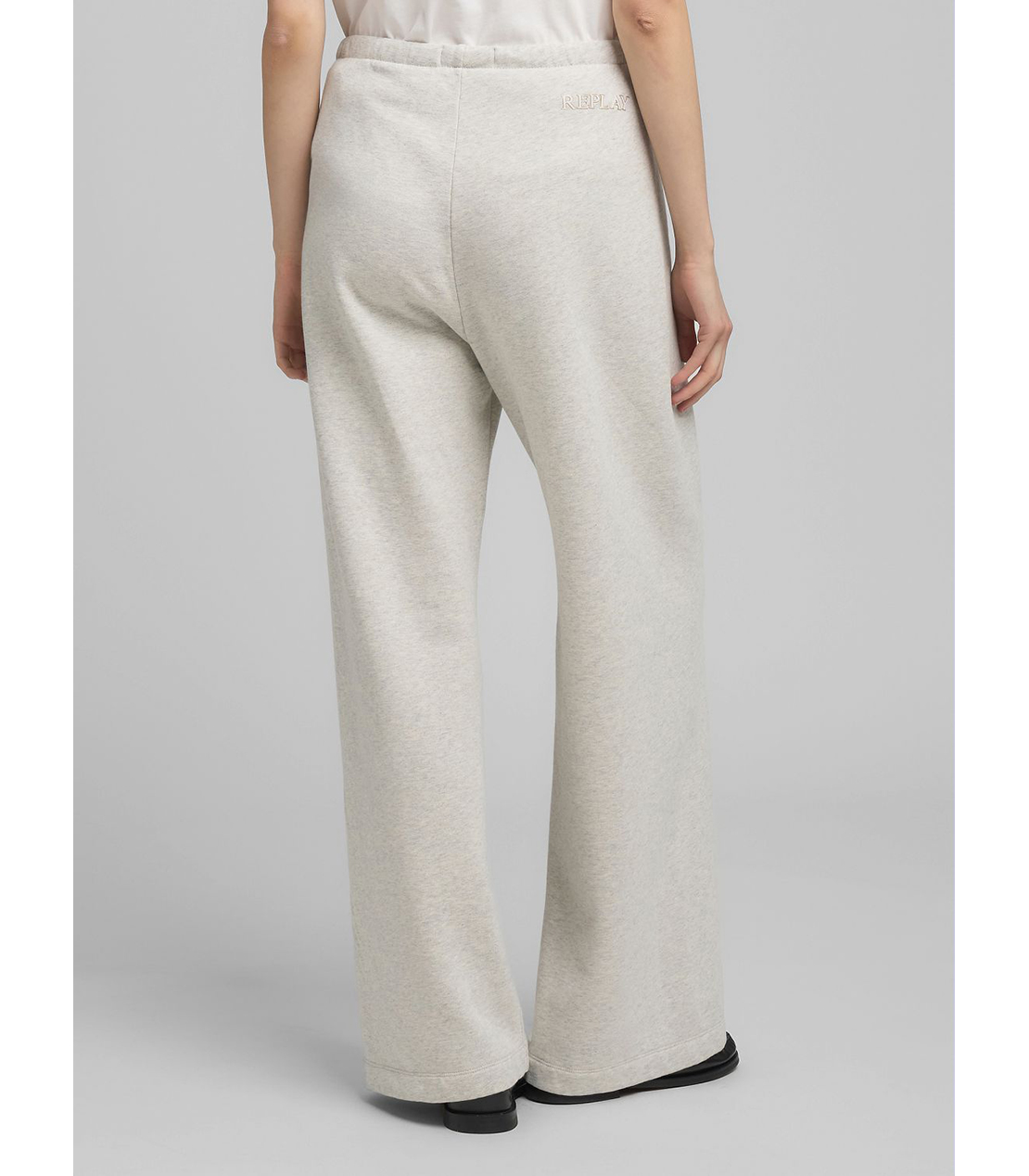 ワイドレッグスポーツパンツ（セットアップ） 詳細画像 ライトグレーメランジ 3